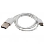 USB 2.0 Male tip A - microUSB 2.0 Male tip B, 0.6m, alb