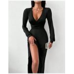 Rochie lunga Engros cu crapatura