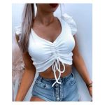 Tricou dama cu snur Engros