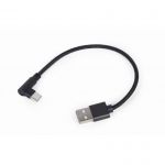 Cablu Date CC-USB2-AMCML-0.2M USB USB 2.0 USB A USB C Negru