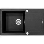 Chiuveta Sparta Plus 78x48 1b 1D Black