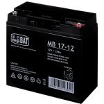 megaBAT MB 17-12 Baterie UPS Lead-acid accumulator VRLA AGM Maintenance-free 12 V 17 Ah Black
