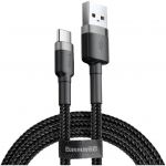 Cablu Date USB-C cable Cafule 3A 1m (gray &amp; black)