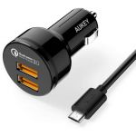 CC-T8 mobile device charger Black Auto