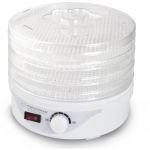 Deshidratator de alimente, transparent, 8 moduri de uscare, 250 W, alb