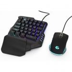GGS-IVAR-TWIN keyboard USB Black