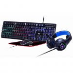 GGS-UMGL4-02 Gaming Set Ghost with 4in1 backlight, keyboard, mouse, pad, headphones