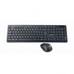 KBS-WCH-03 keyboard RF Wireless + USB QWERTY English Black