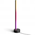 Lapa LED RGB inteligenta Hue Gradient Signe, Bluetooth, 730 lm, lumina alba si colorata, IP20, 55.3 cm, Aluminiu, Negru