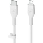 Cablu Date Flex Lightning/USB-C 15W 1m, mfi, 15W, white CAA009bt1MWH