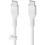 Cablu Date Flex USB-C/USB-C to 60W 1m, white CAB009bt1MWH