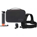 Kit de aventura GoProManer plutitor, curea cap+clip, geanta transport