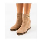 Botine cu platforma dama Ardemus Engros, crem