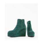 Botine cu platforma dama Malone Engros, verzi