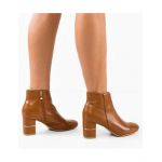 Botine cu toc dama Murray Engros, negre