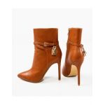 Botine cu toc Engros, model Sharkbay, camel