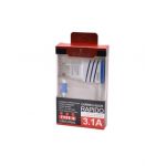 INCARCATOR TELEFON ELWORLD JXL 222 CABLU TIP C 3.1 A + 2 USB enGross