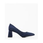 Pantofi cu toc Engros dama Adria, bleumarin
