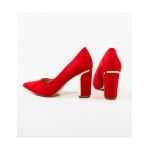 Pantofi cu toc Engros, model Ayers, rosii