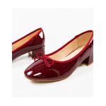 Pantofi cu toc Engros, model Canberra, grena