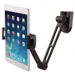Braț suport Wall pentru tabletă și iPad 4.7-12.9 ajustabil negru