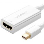 FHD (1080p) HDMI (fema) - Mini DisplayPort (mascul - Thunderbolt 2.0) alb