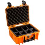 Outdoor Case 3000 incl. divider system orange 3000/O/RPD