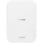 Zoemini 2 White, ZINK, Color, Format 5 x 7.5 cm, Bluetooth