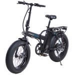Bicicleta electrica pliabila Fly XL Fat Neagra