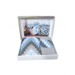 Lenjerie de pat 2 persoane, 4 piese, bumbac 100% Engros