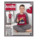 Pijama Copii Baieti Berfin Interlok 073 Engros