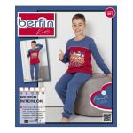 Pijama Copii Baieti Berfin Interlok 081 Engros