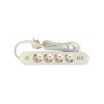 Prelungitor 2m cu 4 intrari+3 usb,engross