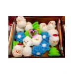 ​Set 12 jucării cu led figurine Crăciun engros