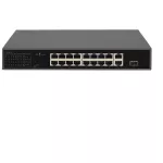 16-Port 10/100 32W PoE Negru