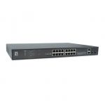 16x FE FGP-2031 2xGE 2xGSFP 19 270W 16xPoE+