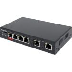 6-Port Fast Ethernet 4 PoE-Ports
