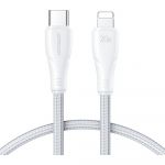 Joyroom USB C - Lightning 20W Surpass Series cable for fast charging and data transfer 1.2 m white S-CL020A11