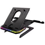 Stand laptop Portus X1, RGB LED, USB, Black