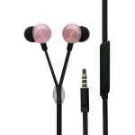 Stereo-Headset Luxury - rosé Zipper-Style