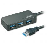4 porturi, USB 3.0 Active Hub Pro, 10m, Negru