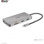 USB-9-in1-HUB USB-C &gt; HDMI/VGA/2xUSB/USB-C/RJ45/SD