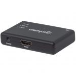 4K 2-Port HDMI-Splitter 4K@30Hz Negru