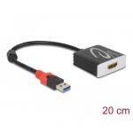 SuperSpeed USB 5 Gbps Tip-A tată la HDMI mamă