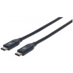 USB 3.1 Gen2 C/C 0,5m Negru