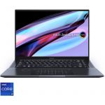 16&#039;&#039; Zenbook Pro 16X OLED UX7602BZ, 3.2K 120Hz Touch, Procesor Intel Core i9-13905H (24M Cache, up to 5.40 GHz), 32GB DDR5X, 2TB SSD, GeForce RTX 4080 12GB, Win 11 Pro, Tech Black
