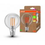 Bec LED Globe A95, Ultra Efficient Light, E27, 4W (60W), 840 lm, lumina calda (3000K), cu filament