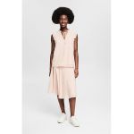 Bluza fara maneci - cu garnituri cu franjuri