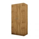 Dulap Remi, 2 Usi, Stejar Wotan, 80 x 51 x 170 cm