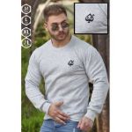 Bluza pulover barbati vatuit gros logo cusut